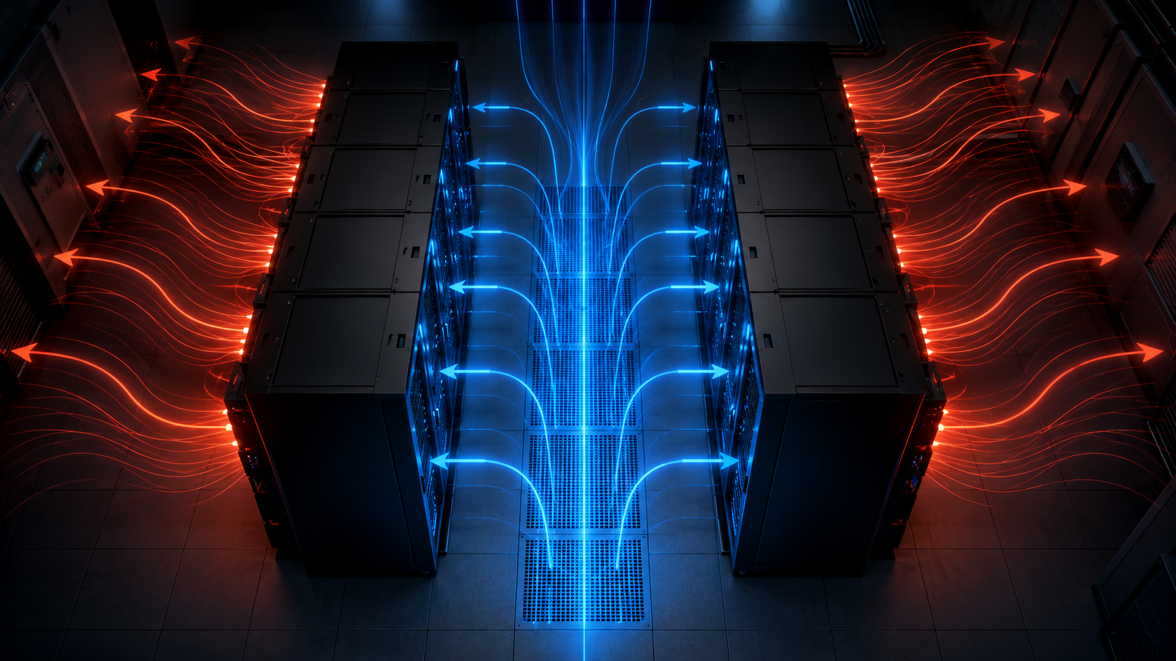 2D thermal CFD solver for data center rack cooling