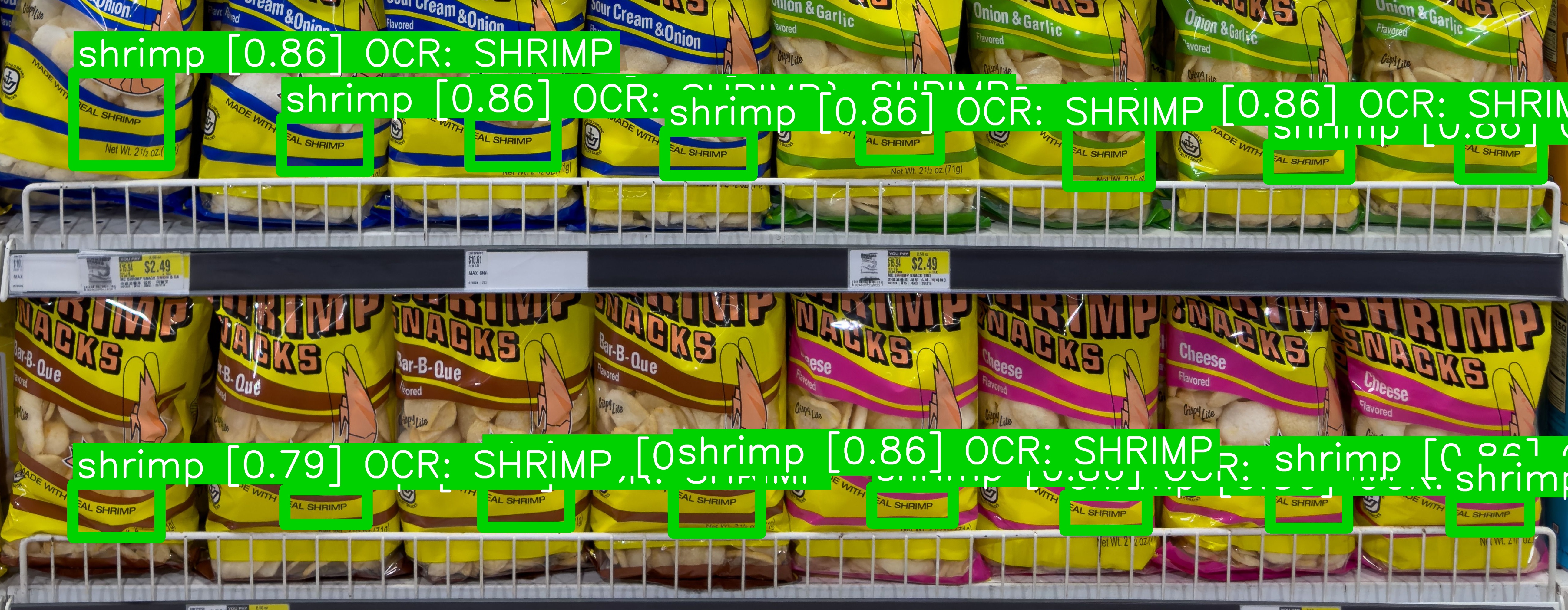 Find Any Product on Retail Shelf Quickly by Name: Grounding DINO + EasyOCR