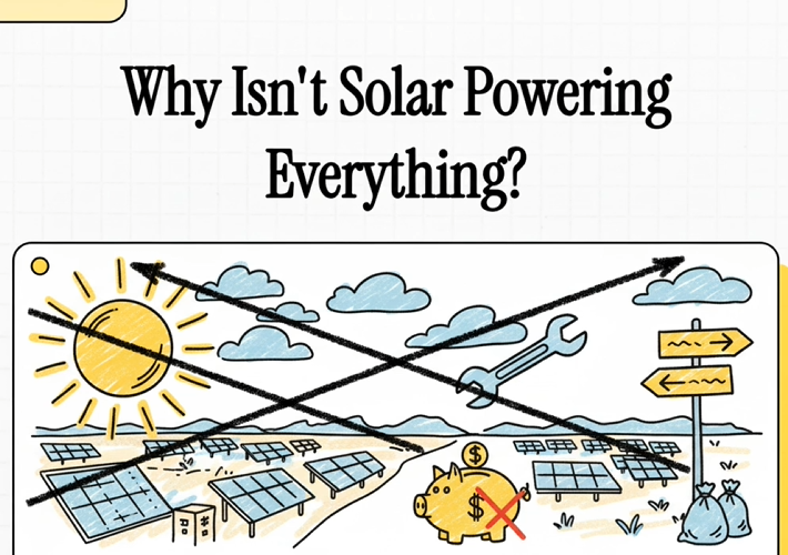 The Giant in the Sky: Why Isn't Solar Powering Everything Yet?